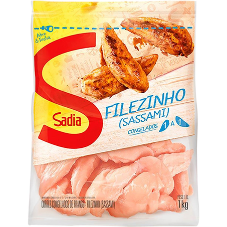 Filezinho Sassami de Frango Sadia 1kg - Congelado