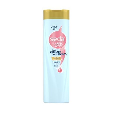 Shampoo seda 325ml limpeza micelar