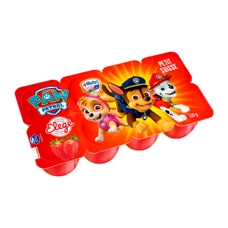 Pettit suisse elege morango paw patrol