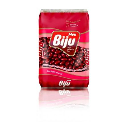 FEIJAO BIJU VERMELHO TP1 500G