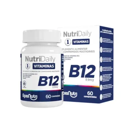 NUTRIDAILY VITAMINAS B12 500MG 60CAPS