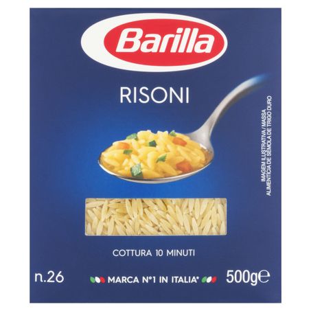 MACARRÃO DE SÊMOLA RISONI 26 BARILLA