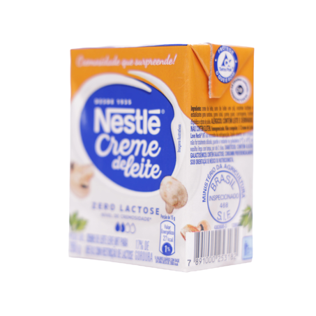 Creme De Leite Leve Zero Lactose Nestlé 200G 360-7