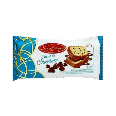 Bolo gotas chocolate santa edwiges 200g