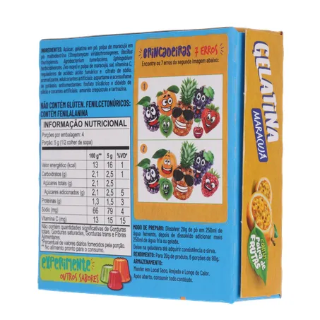 Gelatina pó apti maracujá caixa 20g 360-22
