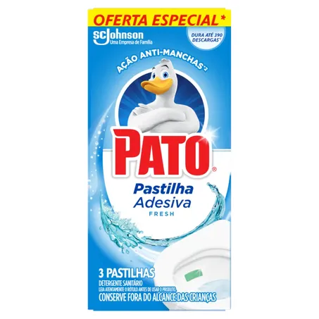 Pastilha sanitaria fresh pato c/3 c/desc