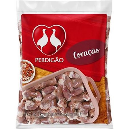 Coracao frango perdigao 1kg pacote-congelado