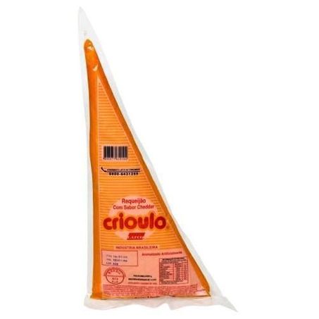 REQUEIJAO CRIOULO CHEDDAR 400G