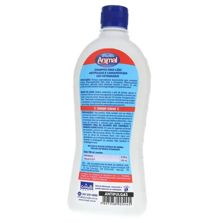 Shampoo Dr Animal 500ml Anti Pulgas 360-19