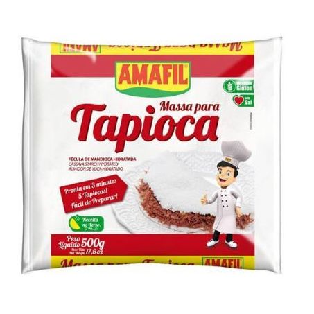 TAPIOCA AMAFIL HIDRATADA 500G