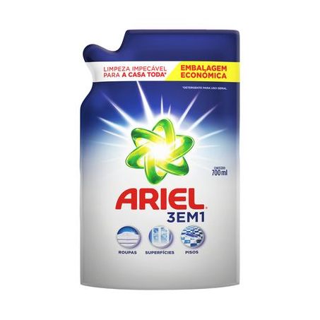 SABAO LIQ ARIEL 3 EM 1 CLASSICO REFIL 700ML