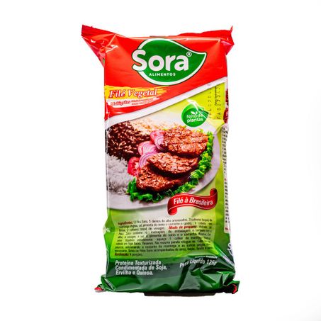 FILE VEGETAL CARNE VERMELHA À BRASILEIRA 125G