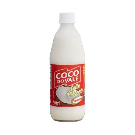 Leite de Coco Coco Do Vale Tradicional Vidro 500ML