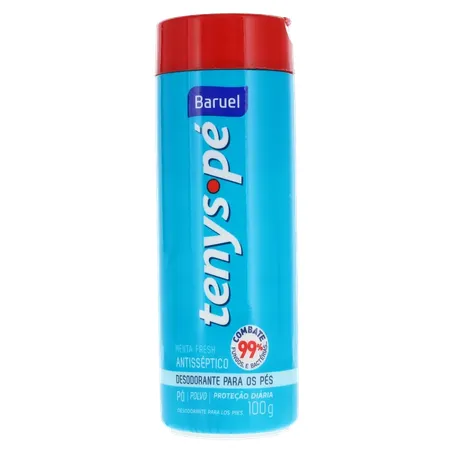 Talco P/Pés Tenys Pé Action Menta Fresh 100g 360-1