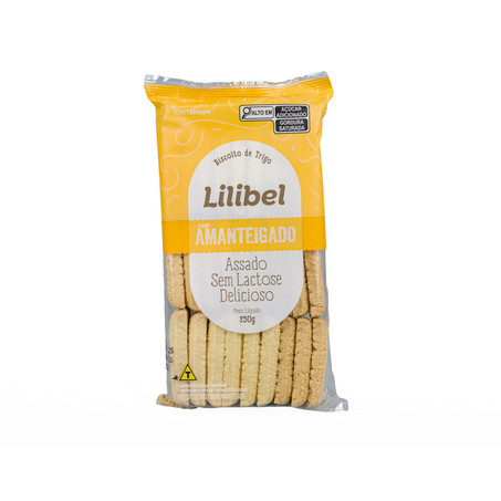 BISCOITO AMANTEIGADO 200G LILIBEL
