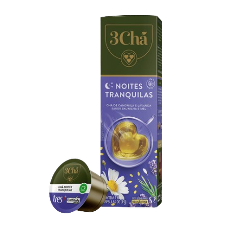 Capsula cha 3cha noit tranq lav/cam 3g