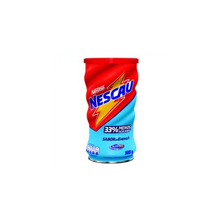 ACHOCOLATADO EM PO NESCAU 33% MENOS ACUCARES LATA 380G