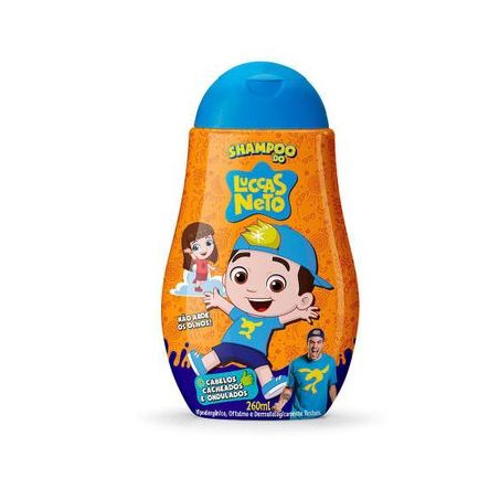 SHAMPOO LUCCAS NETO 260ML CACHEADOS