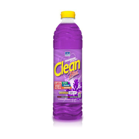 Desinf Clean Plus 500ml Lavanda