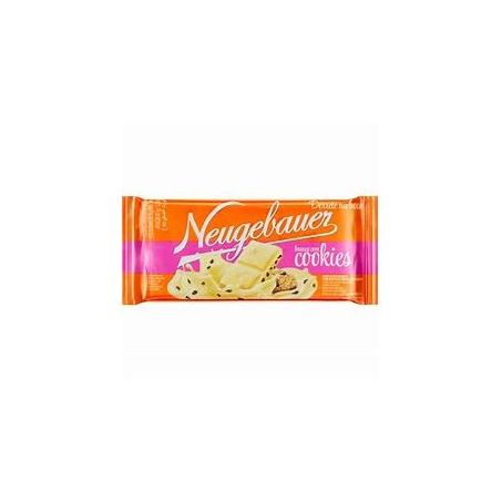 CHOCOLATE NEUGEBAUER BRANCO C/COOKIES 80G (098538)