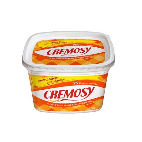 Margarina cremosy com sal 1kg