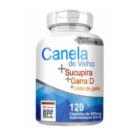 CANELA DE VELHO + SUCUPIRA 500MG 120CAPS 4ELEMENTOS