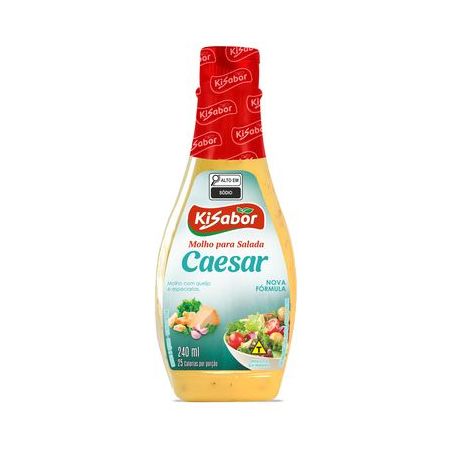 MOLHO P/ SALADA KISABOR CAESAR 240ML