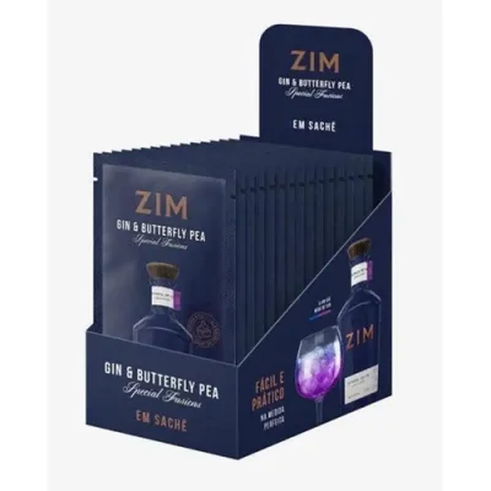 Prado Supermercados LTDA - Sache Gin Zim 50ml Magic Fusion