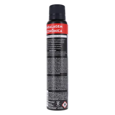 DESODORANTE NÍVEA AEROSSOL BLACK & WHITE INVISIBLE 200ML 360-21