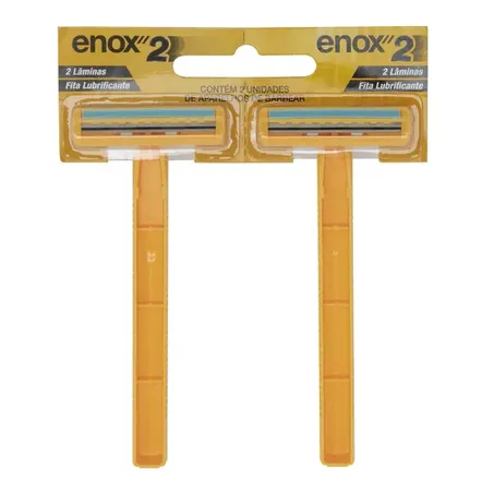 APARELHO DE BARBEAR ENOX DESCARTAVEL C/2 1761     