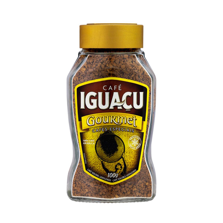 Café-solúvel Iguaçu 100g - Gourmet - Vidro