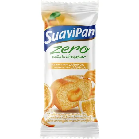 Bolinho Suavipan 40g Zero Acucar Laranja