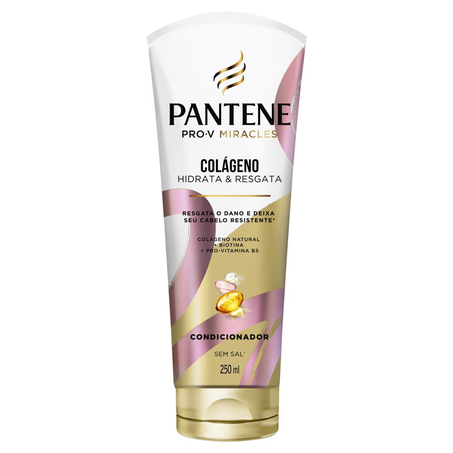 Condicionador Pantene 250ml - Colágeno
