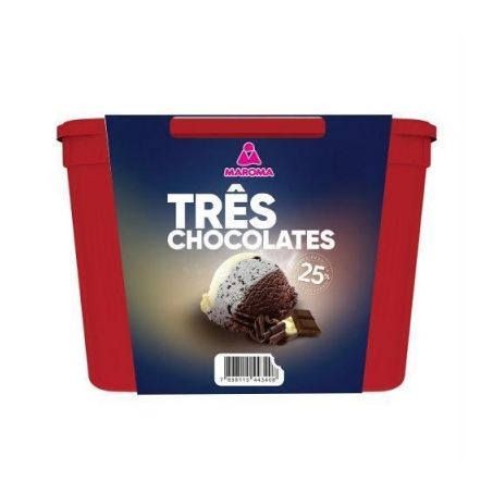 SORVETE MAROMA TRES CHOCO 1,5L