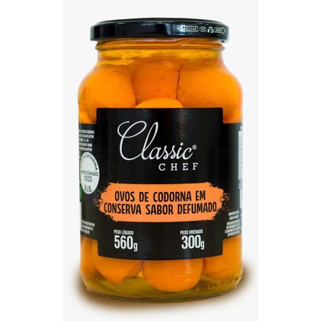 OVO DE CODORNA CLASSIC CHEF DEF 300G