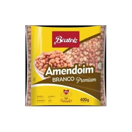 Amendoim branco beatriz 400g