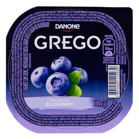 IOGURTE INTEGRAL GREGO CALDA BLUEBERRY DANONE