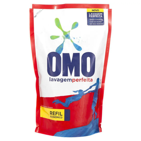 SABÃO LIQUIDO OMO LAVAGEM PERFEITA 900ML