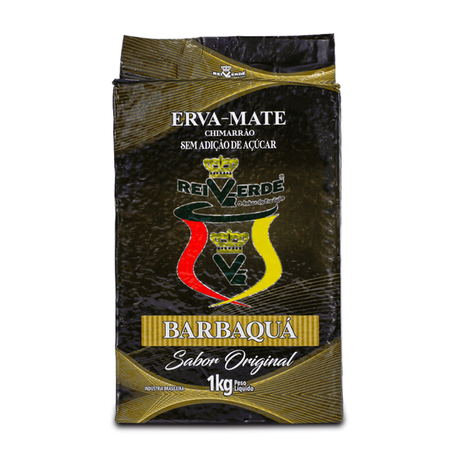 ERVA MATE REI VERDE BARBAQUÁ VÁCUO 1KG