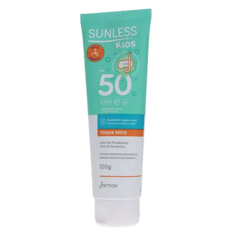 Protetor solar sunless kids fps50 120ml 360-2