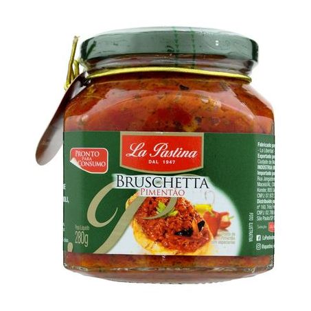 Bruschetta de pimentão da La Pastina 280g