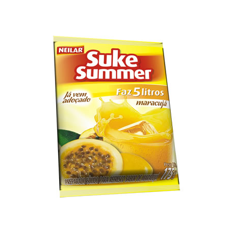 REFRESCO SUKE SUMMER MARACUJÁ 175G NEILAR