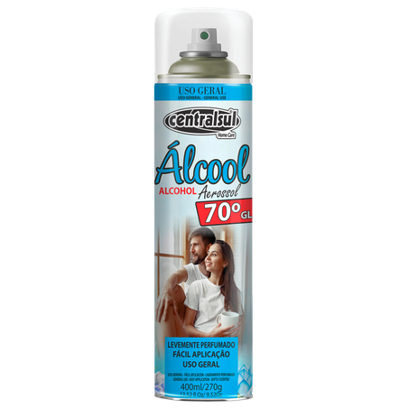 ALCOOL CENTRALSUL AEROSOL 66 400G