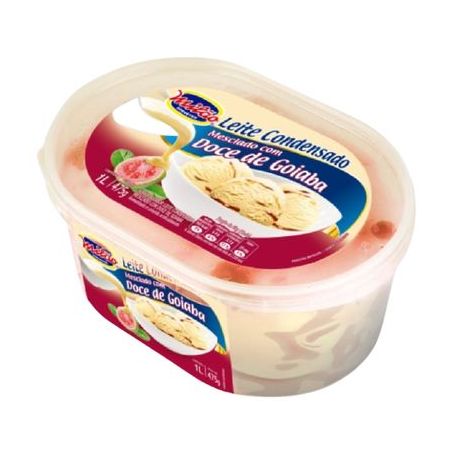 Sorvete Milão especiais leite condensado e goiaba 1L