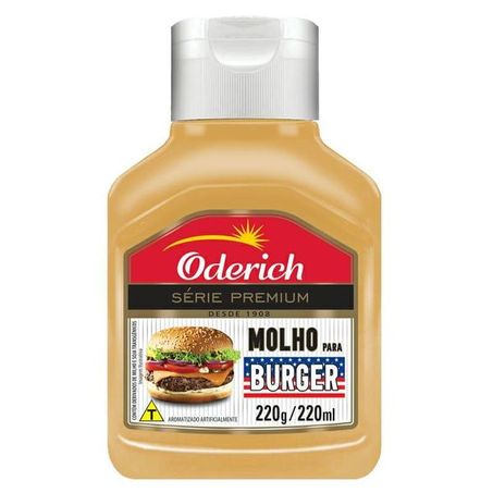 MOLHO BURGER ODERICH PREMIUM 220G