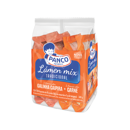 Mac Inst. Panco 85g C/4 2 Carne/2 Galinha
