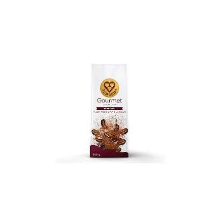 CAFE TORRADO GRAO EXPRESSO GOURMET 3 CORACOES 500G
