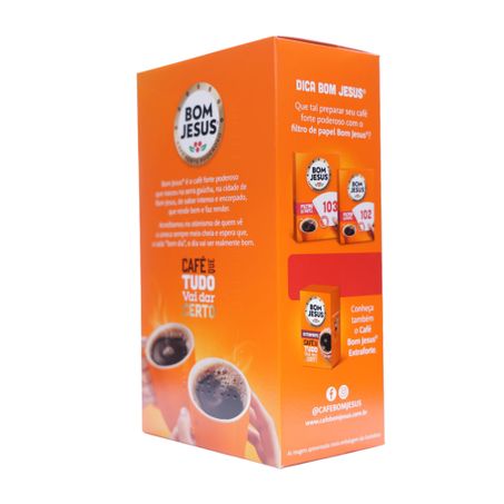 Café Torrado e Moído Bom Jesus Tradicional Caixa 500gr 360-38