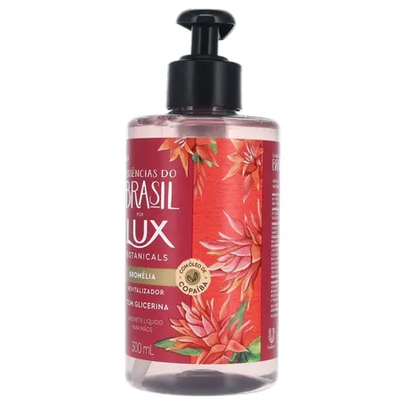 Sabonete Líquido Lux Botanicals Mão Revit Oleo de Bromélia Cop Pump 300Ml 360-5