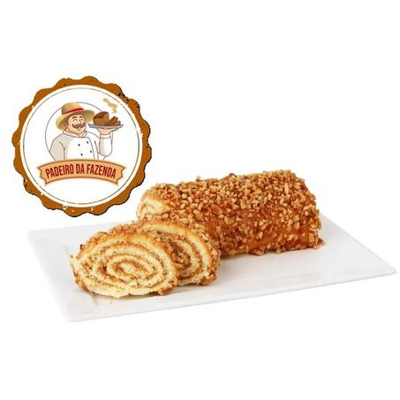 Mini rocambole da fazenda 250g amendoim
